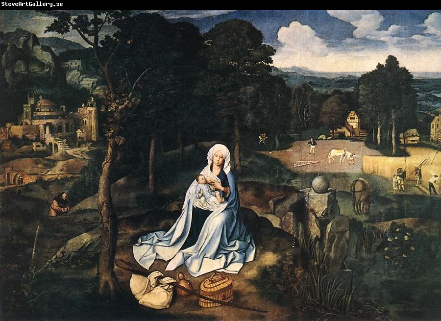 PATENIER, Joachim Rest during the Flight to Egypt af